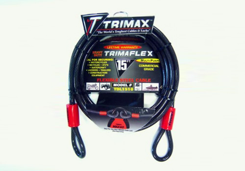 Trimax 15' x 10mm Quadra Braid Trimaflex Cable - Click Image to Close
